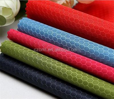 China CMT 600D Polyester 600D Jacquard Oxford Fabric Flame Retardant for sale