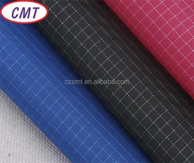 China 200D PU Beschichtet Doppelfarben Wasserdicht Gitter Nylon Oxford Stoff mit individueller Farbe zu verkaufen