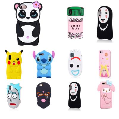 China Custom Cute Shockproof Phone Cover Device Cartoon For Pikachu Phone Case For Iphone 12 11 8 7 6 plus XS Max for sale