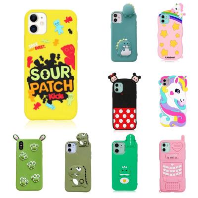 China Hot Selling Shockproof Silicone Amazon Mobile Cell Phone Case Cover For iphone 11/12 pro Max Matching for sale