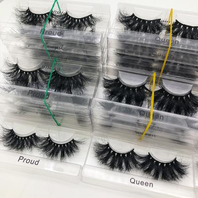 China Real Mink 3d Eye Lashes 25mm Mink Vendor False Lashes Natural Fake Lashes China Real Lashes for sale