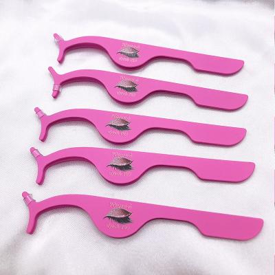 China For False Eyelash Wick Tweezers Wholesale Private Label Eyelash Tweezers for sale