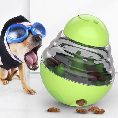 China Viable Hot Sale Cat Dog Tumbler Training Toy Thickened Tumbler Leaking Food Pet Toy Pet Feeder Toy for sale