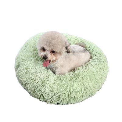 China Removable Blanket Around Non-slip Detachable Washable Dog Bedding Colorful Super Soft Comfortable Soft Plush Dog Pet Bed for sale