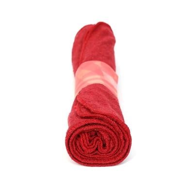 China Multi Purpose Shop Cloth Eco Friendly Super Absorbent Cleaning Machine Sustainable Red Towel for sale