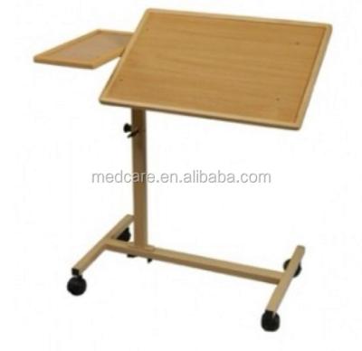 China Hospital Table MTOB3 Mobile Patient Dining Table , Hospital Bed Side Table for sale