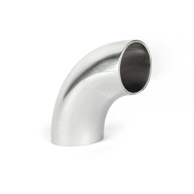 China Chemical Industry High Quality Schedule 40 Stainless Steel 304 316L 90 Degree Elbow Pipe Fittings for sale