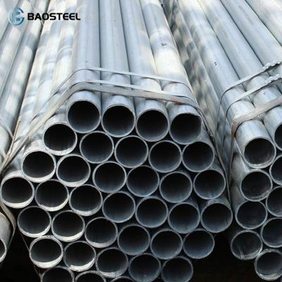 China Liquid Pipe Pre Galvanized Steel Pipe Hot Dipped Galvanized Round Steel Tube Pipe For Construction for sale