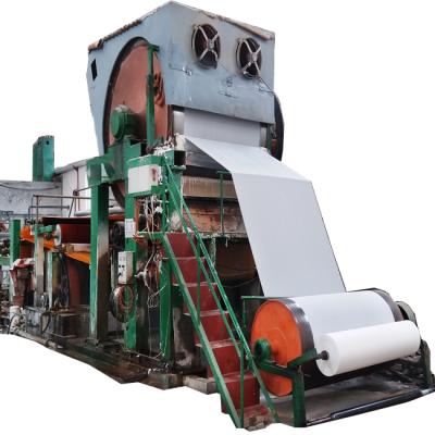 China Hotels Small Business Jumbo Roll Toilet Paper Facial Paper Making Machines for sale