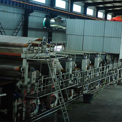 China Household Low Cost Paper Waste Paper Recycling Equipment / Small Production Toilet Paper Production Line for sale