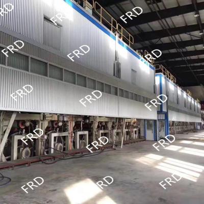 China Plant High Capacity 500T/D And High Performance Kraft Paper Piping Paper Roll Making Machine for sale