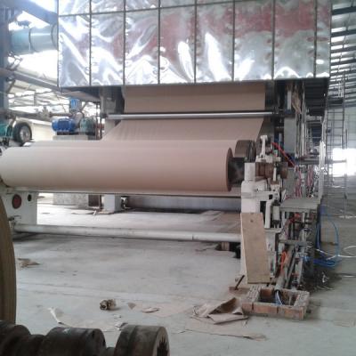 China New Design 1800mm Paper Industry Packing Paper Fourdrinier Paper Making Machine For Sale for sale