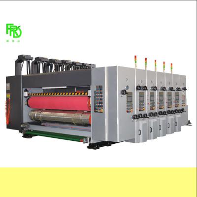 China Factory Corrugated Cardboard Box Making Machine / High Speed ​​Flexo Printing Slotting Die Cutting Machine for sale