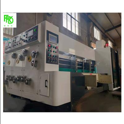 China High Speed ​​Cardboard Box Making Machine Corrugated Cardboard Box Making Machine / Flexo Printing Slotting Die Cutting Machine for sale