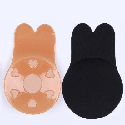 China Women Viable Invisible Bra ssy Bra for Dual Density Cup Adhesive Rabbit Breast Lift Instant Nipple Cover for sale