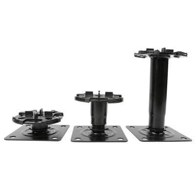 China Modern Adjustable Steel Raised Concrete Floor Pedestal Deck Pavers Pedestals for sale