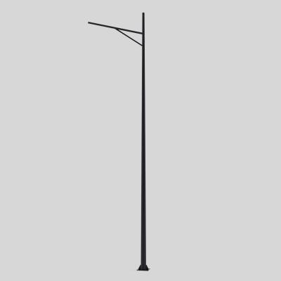 China Main Road 7M Galvanized Lamp Post Street Light Pole for sale