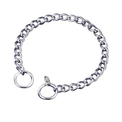 China Sustainable High Quality 304 Stainless Steel Pet Chain Collar Dog Choke Chain for sale