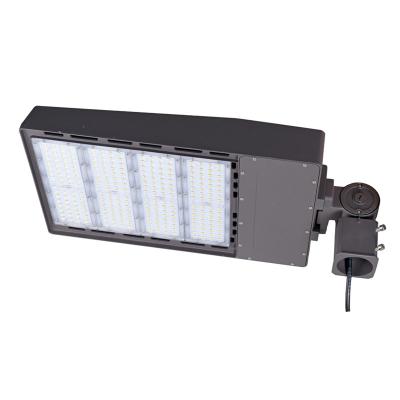 China parking lot/squre/street street lights 277Vac LED DLC approved 100w led shoe box light led parking lot light for sale