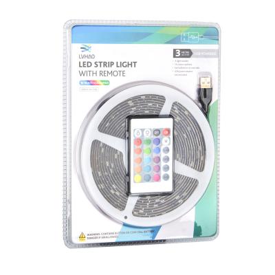 China Warehouse USB DC 5V Led TV backlight strip RGB Indoor/Bar Remote Control Led Strip Light for sale