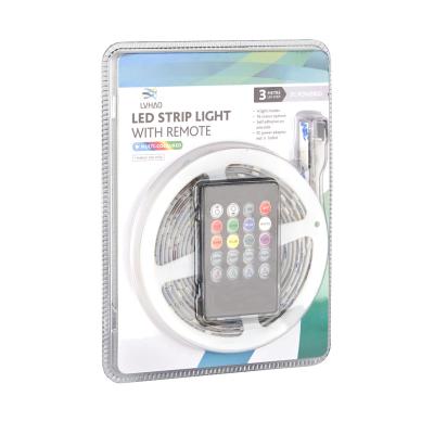 China Warehouse Hot Selling Good Quality music 12v 5050 3M Smart Waterproof IP65 Led Light Strip Lamp for sale