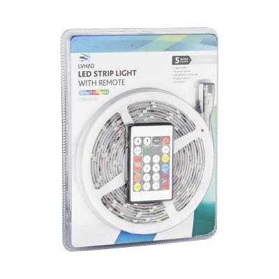 China Warehouse Smart Flexible SMD5050 5M 12v with remote control RGBIC Led Strips Light for sale