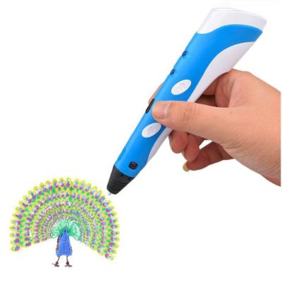 China Simple and Exquisite (Sales Big Kid Simple Operation Educational Toy Adjustable New 1st Generation 3D Printing Pen With LED Display for sale