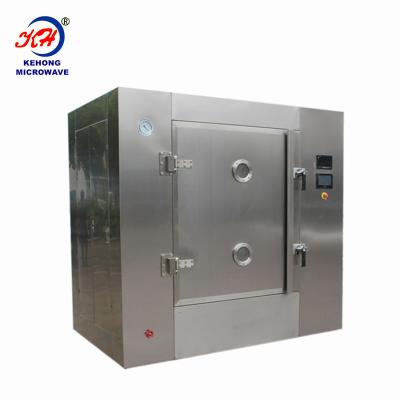 China Medicine Processing Vacuum Fruit Vegetable Food Microwave Drying Equipment for sale