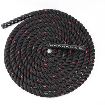 China Perfect Polyester 50mm 38mm Training Rope 28mm , Heavy Rope Fitness , Battle Ropes for sale