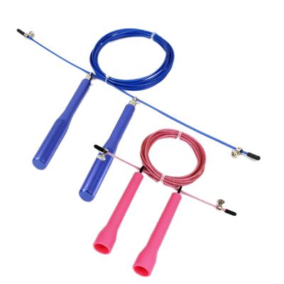 China Professional Kids Jump Rope Workout Exercise Children Lit Elastic Rubber Jumping Cable Aluminum Jump Rope Set With Handles For for sale