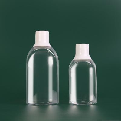 China ACP Cosmetic PET Mouthwash Bottle RPET 120ML 170ML Cosmetic Packaging for sale