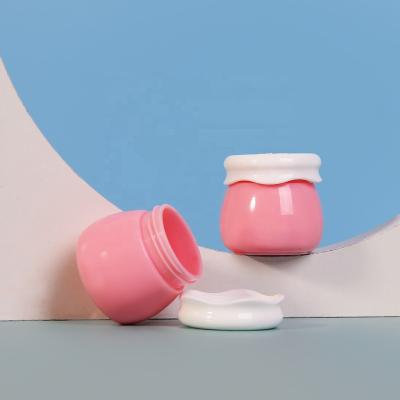 China Personal Care / Pharmaceutical Acrylic Cute Pink Cream Jar Honey Jar Shaped Cosmetic Packaging Industry STOCK 10ml for sale