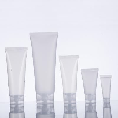 China Free Sample 200ml 120ml 60ml 30ml 10ml Cosmetic Clear Customized Plastic Natural Hair Care Tube for sale