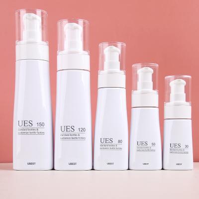 중국 샴푸 병 포장 디스펜서 피부 관리 30ml 50ml 80ml 120ml 150ml 화장품 플라스틱 펌프 로션 병 판매용