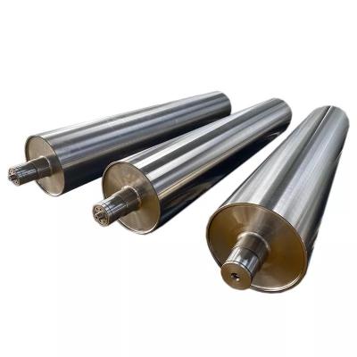 China Mill Finished Galvanized Gravity Roller Large Steel Cylinder Roller Industrial Steel Rollers zu verkaufen