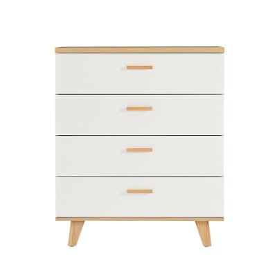 China Wooden Drawer Storage Bedroom Dresser Drawer Cabinet Chest with 4 Drawers for sale