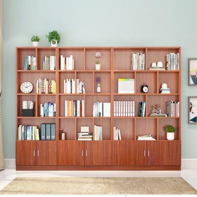 China Factory direct sales (height) adjustable multi-use designed multi-layer wooden cabinet bookcase bookcase MDF shelves for sale