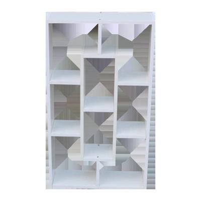 China Factory Price Adjustable Modern Multi Functional Book Shelves Wall Mounted (Size) Wooden Bookcase for sale