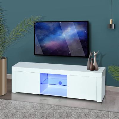 China Adjustable Modern Wooden Design TV Stand Furniture Wooden Cabinet (Other) For Farmhouse for sale