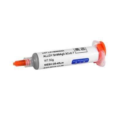 China KELLYSHUN KZ-1551 Syringe Solder Paste Solder Paste Lead Free High Temperature Solder Paste For PCB Weldng Flux for sale