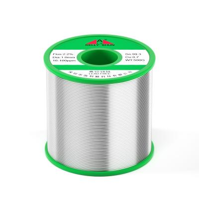 China Tin kellyshun solder wire 500g high purity environmental friendly lead free for sale