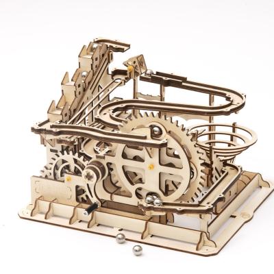 China 2022 Hot Sale Wooden Educational Toy LG501 Self Assemble Mechanical Toy DIY 3D Wooden Puzzle Gear Model For Boy for sale