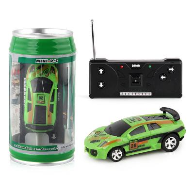 China NEWEST HOSHI 2022 Easy Bar Control Coke Can Micro Mini Racing Car Radio Remote Control Car 4 Frequency Toy For Children Gifts RC Models Car for sale