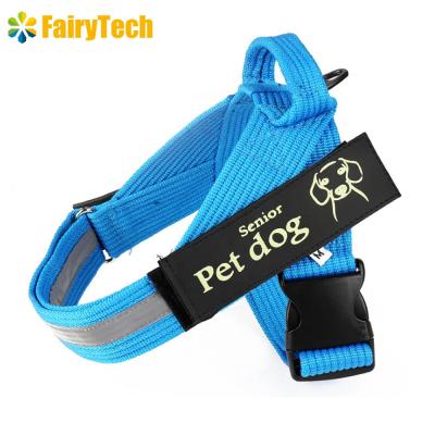 China Reflective Custom Dog Harness No Pull Adjustable Pet Harness Vest Dropshipping Pet Products for sale