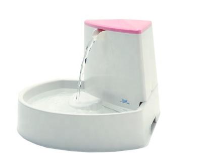 China 2.5L Automatic Automatic Electric Pet Water Fountain Dog Cat Drinking With Corner Fitting Configuration for sale