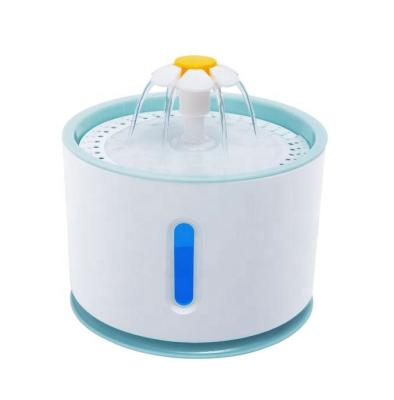 China 2019 Newest Pet Water Dispenser Automatic Health Care Fountain And Hygienic Dog Fountain With LED Light for sale