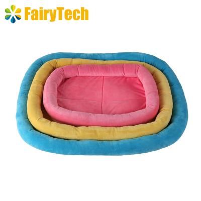 China Waterproof Dog Bed Cushion Bolster , Breathable Cats Pets Cushion Beds Mats for sale