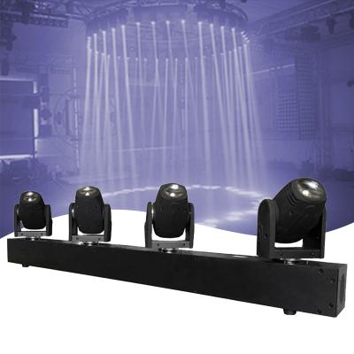 China Grace Beam Bar Moving Head Stage Lights Dj Disco Event Lighting 4X10W RGBW 4in1 LED 4Heads Stage Lights for sale