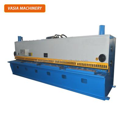 China Building Material Shops QC11Y-16X6000 Hydraulic Guillotine Shear Machine With ESTUN E21 NC Controls for sale