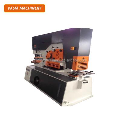 China Factory Angle Steel Cutting Notching Iron Worker with Best Factory Price from VASIA Factory for sale